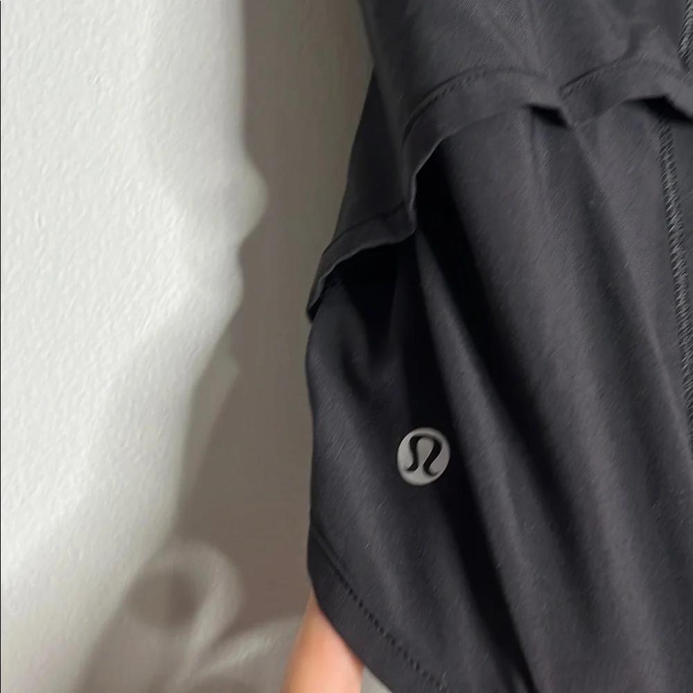 Women's Black Athletic Shorts - Picture 2 of 4